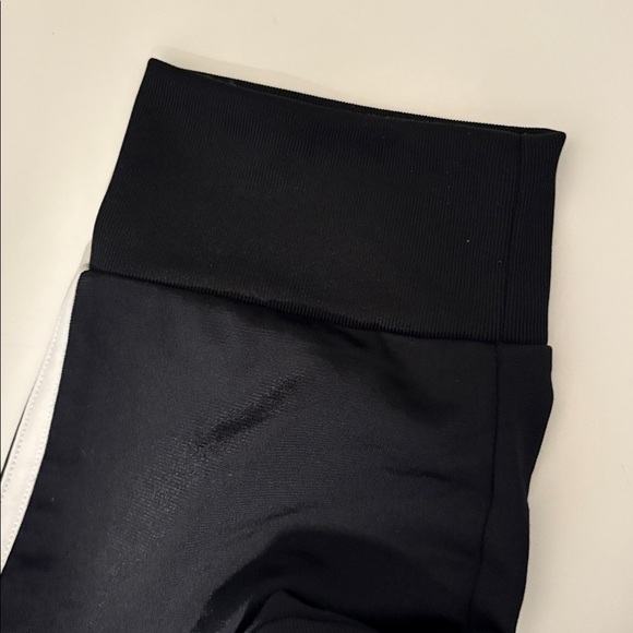 Black Adidas Jogger Pants with White Stripes - Picture 7 of 7